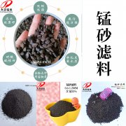 大吉福錳砂濾料工作原理